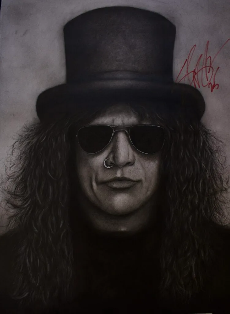 Slash Signature on the Portrait